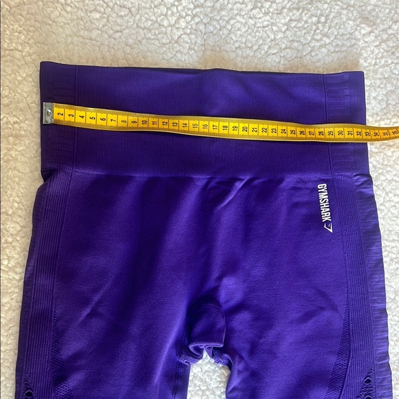 Gymshark Purple Athletic Leggings with Tapered Fit - Picture 2 of 12